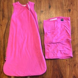 Pink KYTE baby swaddler / sleep sack XS
